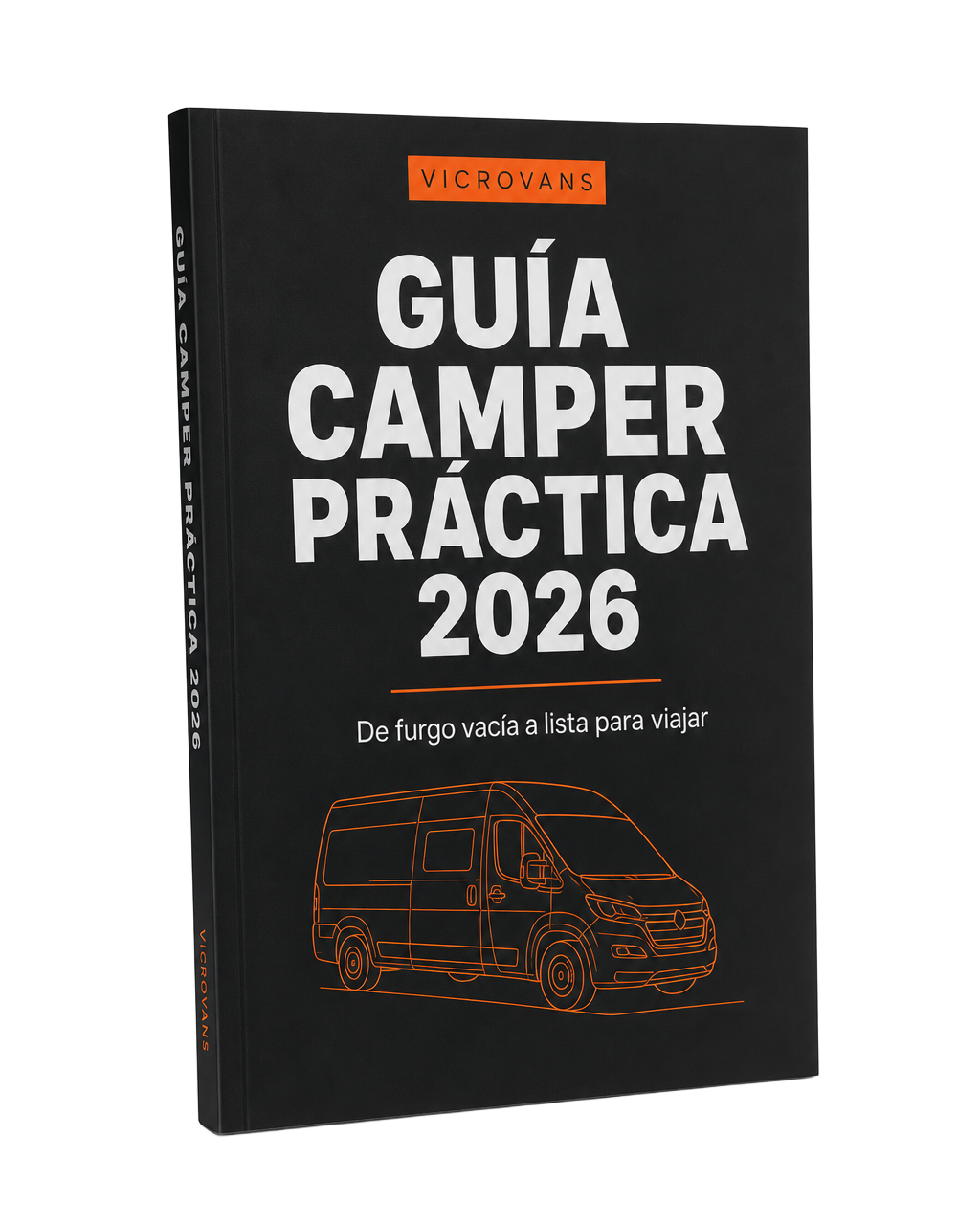 Portada de la Guía Camper Práctica 2026 de VICROVANS